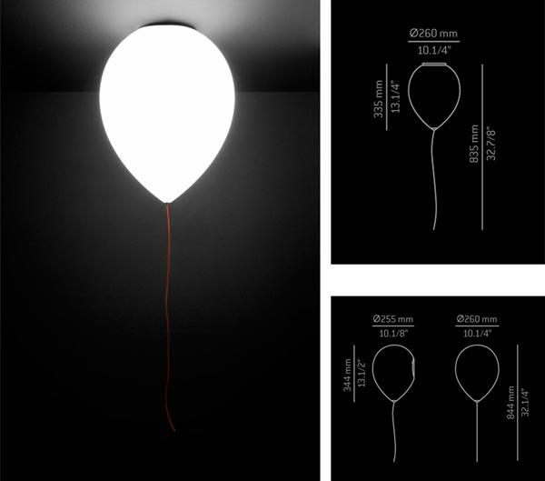 lámpara infantil balloon